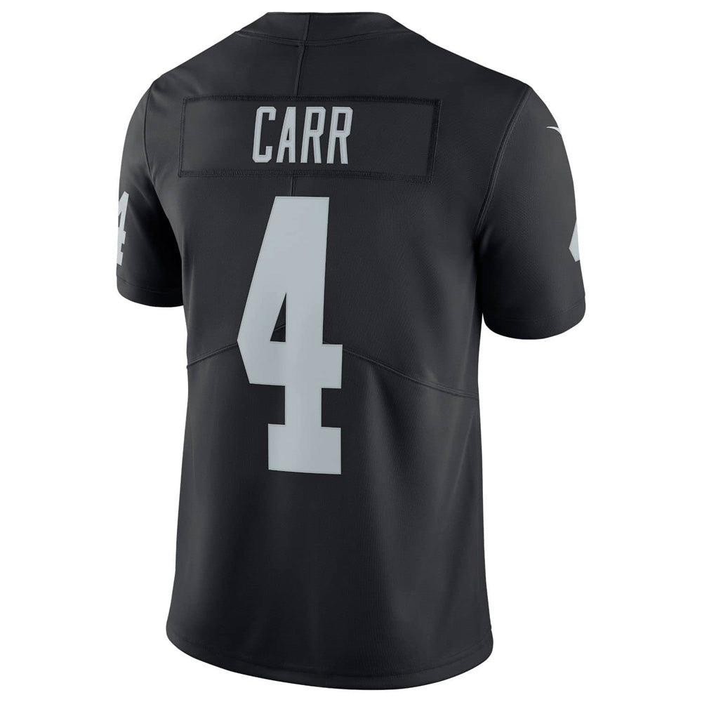 Men's New Orleans Saints Derek Carr Vapor Jersey - Black
